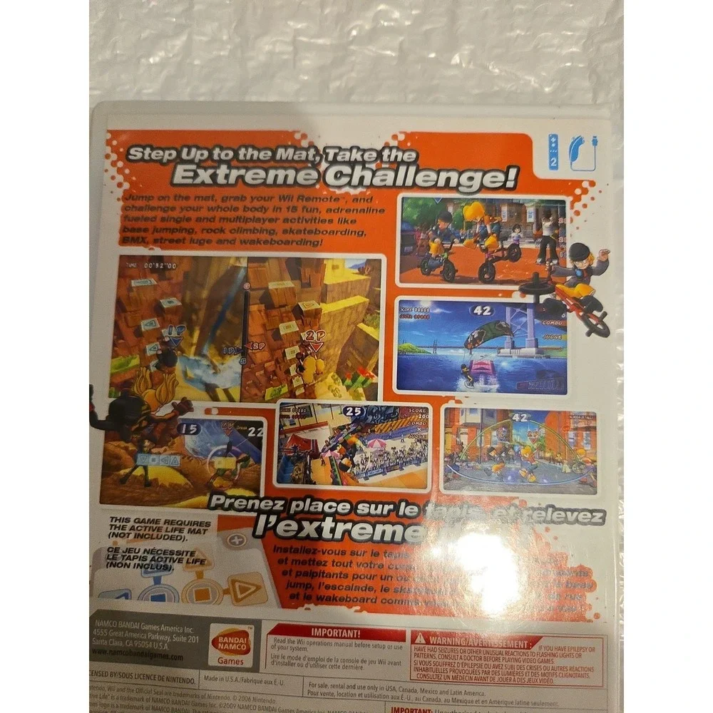 Active Life: Extreme Challenge (Nintendo Wii, 2009) 9B0319